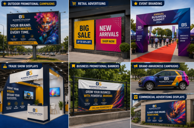 Vinyl Printing Banner & Posters